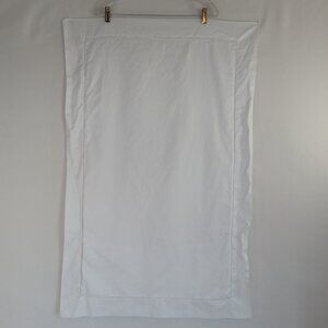 Sferra Milos King Pillow Sham White 100% Egyptian Cotton 26x40 Made in Italy